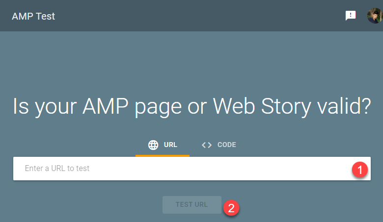 تست صفحه amp در گوگل