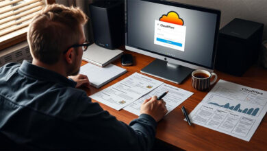 آموزش فعال کردن نحوه نصب کلودفلر روی سایت