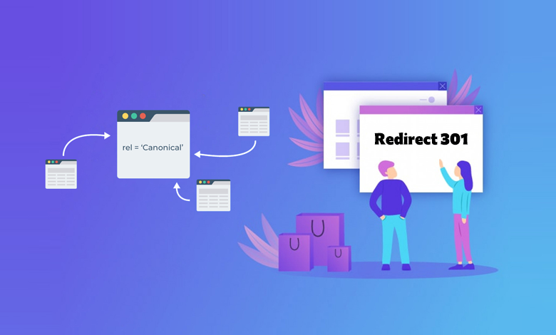 استفاده همزمان از تگ کنونیکال و ریدایرکت ۳۰۱